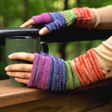 Alpaca Fingerless Mittens | Handmade, Fair Trade, 100% Alpaca Fiber