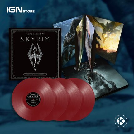 The Elder Scrolls V: Skyrim - Ultimate Edition Vinyl 4LP Box Set - IGN Exclusive Color
