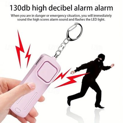 Self Defense Alarm 130dB Anti-wolf Women Security Protect AlertPersonal Safety Keychain Scream Loud Emergency Alarm
        #12773316