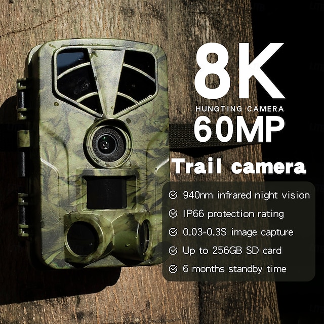 trail cam wifi trail cameras mobile trail cameras Trail Camera 4K 32MP Wify Game Camera with Night Vision Hunting Camera IP66 Angle for Outdoor Wildlife Monitoring
#11852650