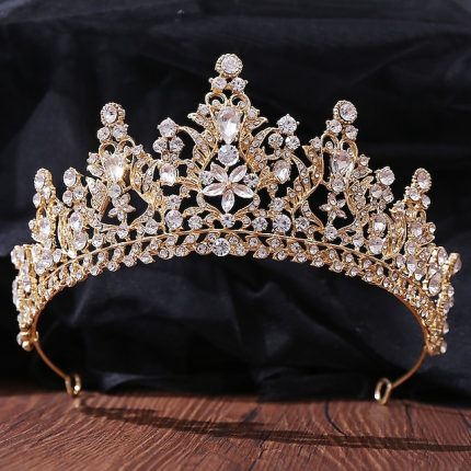 Crown Tiaras Headbands Rhinestone Alloy Wedding Party / Evening Retro Sweet With Crystal / Rhinestone Split Joint Headpiece Headwear dress to impress
        #9223675
