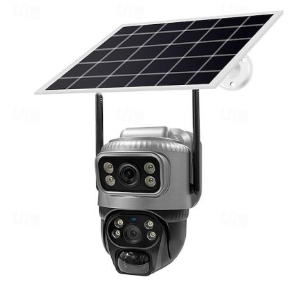 Dual Lens 4G Camera Solar PIR Human Detection Night Vision Waterproof Security Video IP Camara 8MP 4K Battery CCTV Monitor
        #17415320